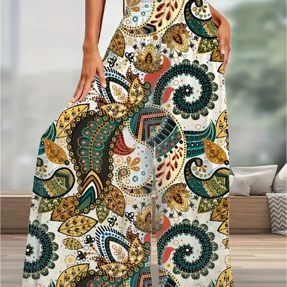 Boho wid leg pants - Picture 3 of 5